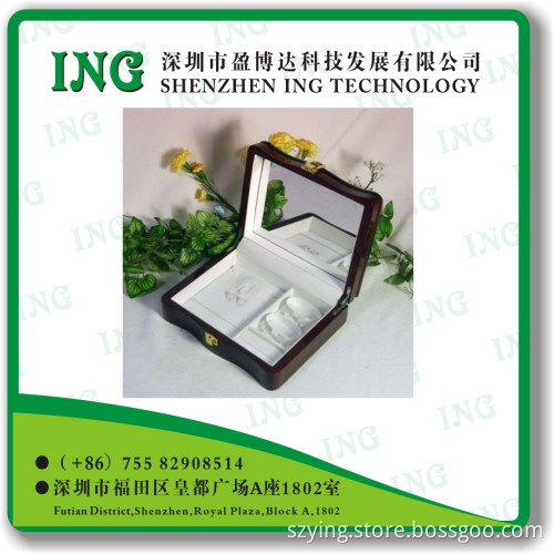 Jewelry Box/Customized Size and Material Gift Box/Wool/PU/Paper Jewelry Box
